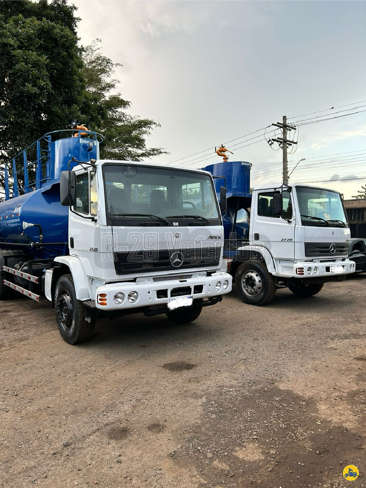 CAMINHAO MERCEDES-BENZ MB 2729 Tanque Pipa Truck 6x4 R29 Caminhões IRACEMAPOLIS SÃO PAULO SP